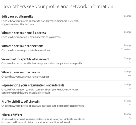 LinkedIn menu-1