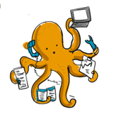 Octopus multitasker