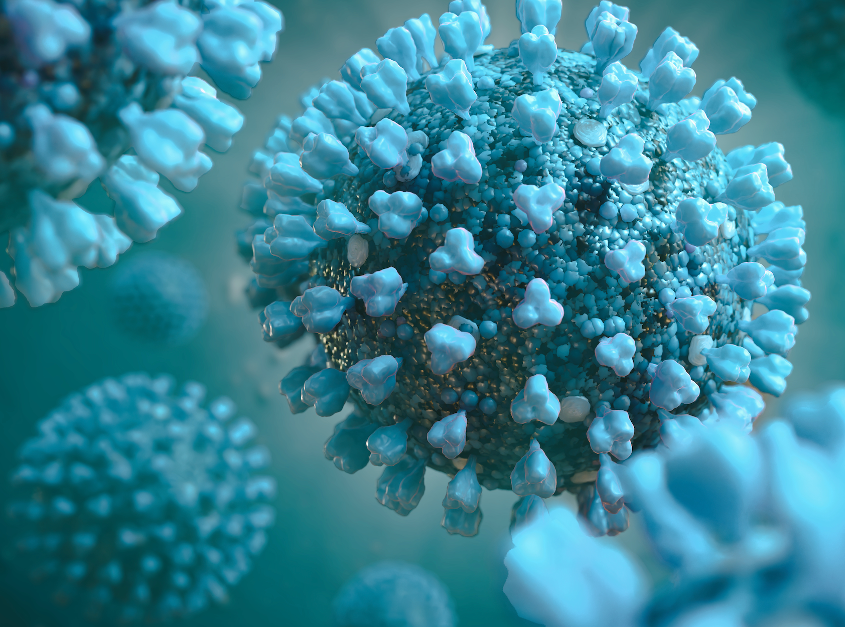 3D image of a virus